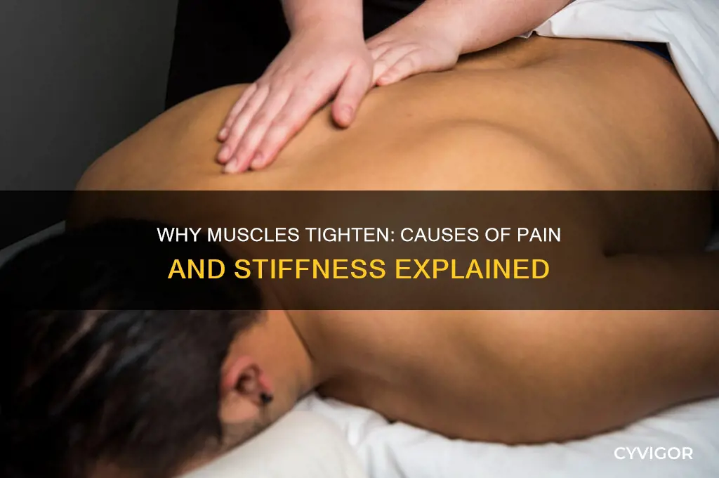what would causes muscles to become tight and painful