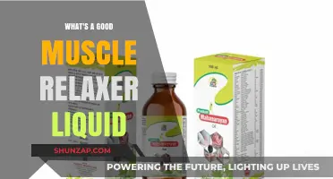 Effective Liquid Muscle Relaxers: Top Options for Quick Relief and Relaxation