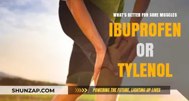 Sore Muscles Relief: Ibuprofen vs. Tylenol – Which Works Best?