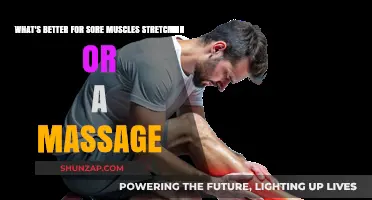 Sore Muscles Relief: Stretching vs. Massage – Which Works Best?