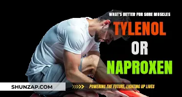 Sore Muscles Relief: Tylenol vs. Naproxen – Which Works Best?