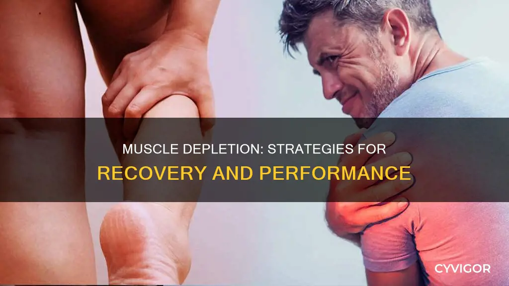 when a muscle becomes depleted