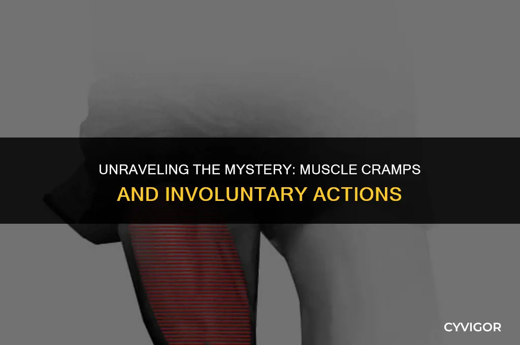 when a muscle is cramping is it acting involuntary