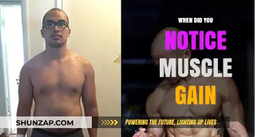 When Did You Notice Muscle Gain? Tracking Your Fitness Progress