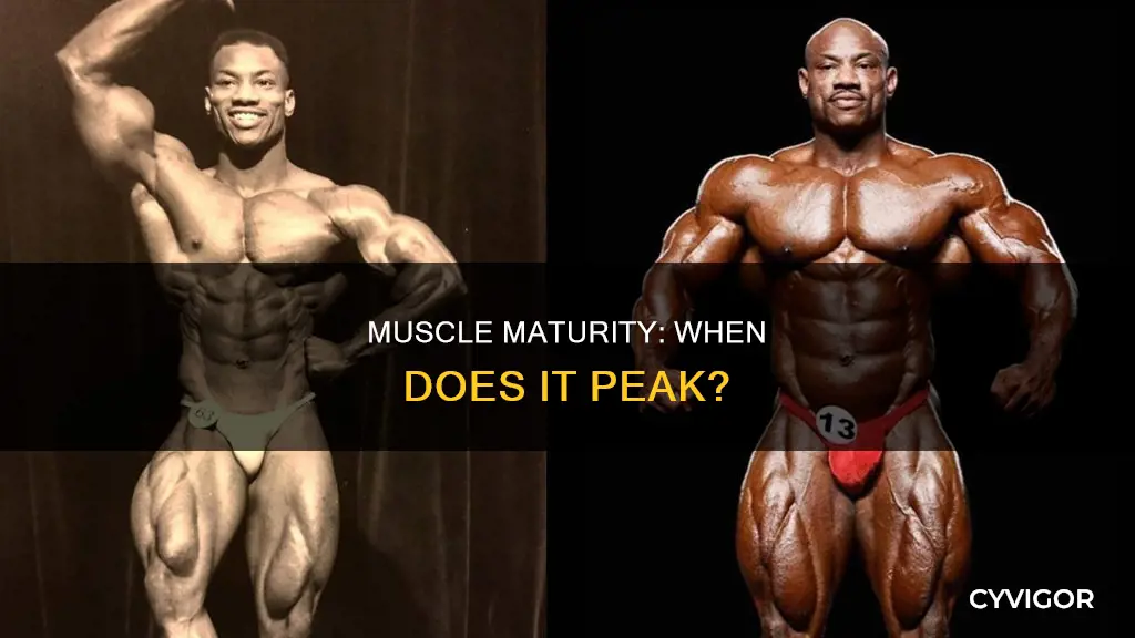 when do muscles mature