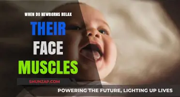 Understanding When Newborns Relax Their Facial Muscles: A Parent's Guide