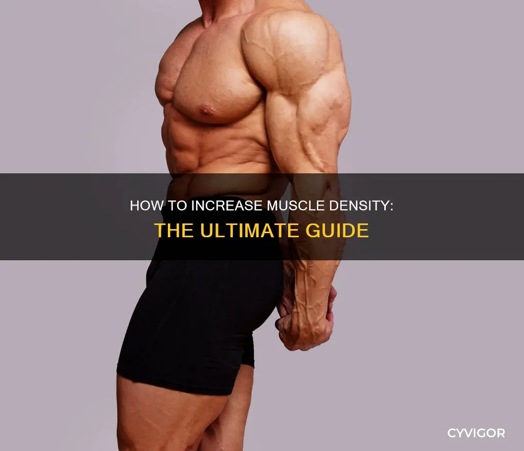 when does muscle become denser