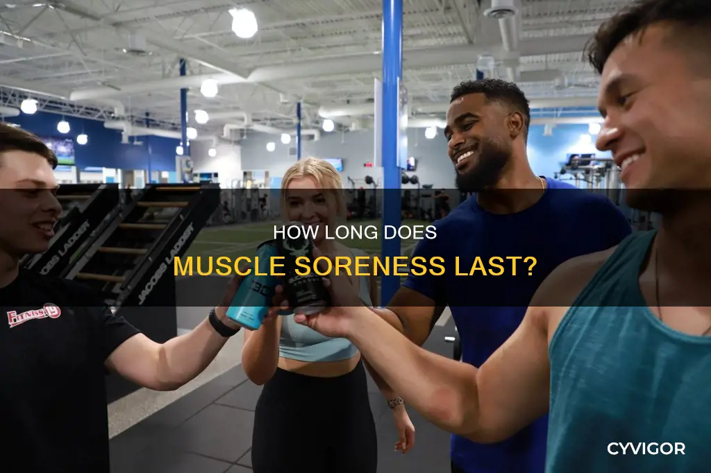 when does muscle soreness fade