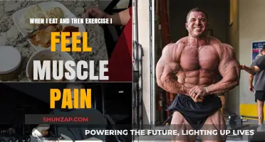 Why Eating Before Exercise Causes Muscle Pain: Understanding Post-Workout Discomfort