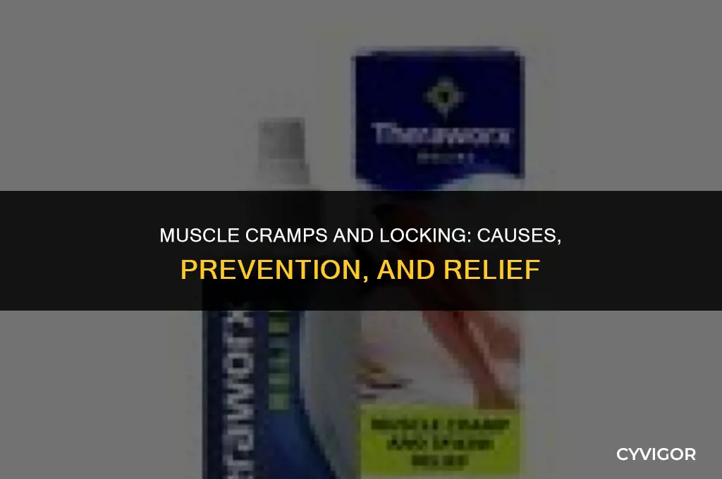 when i stretch my muscle cramp and lock