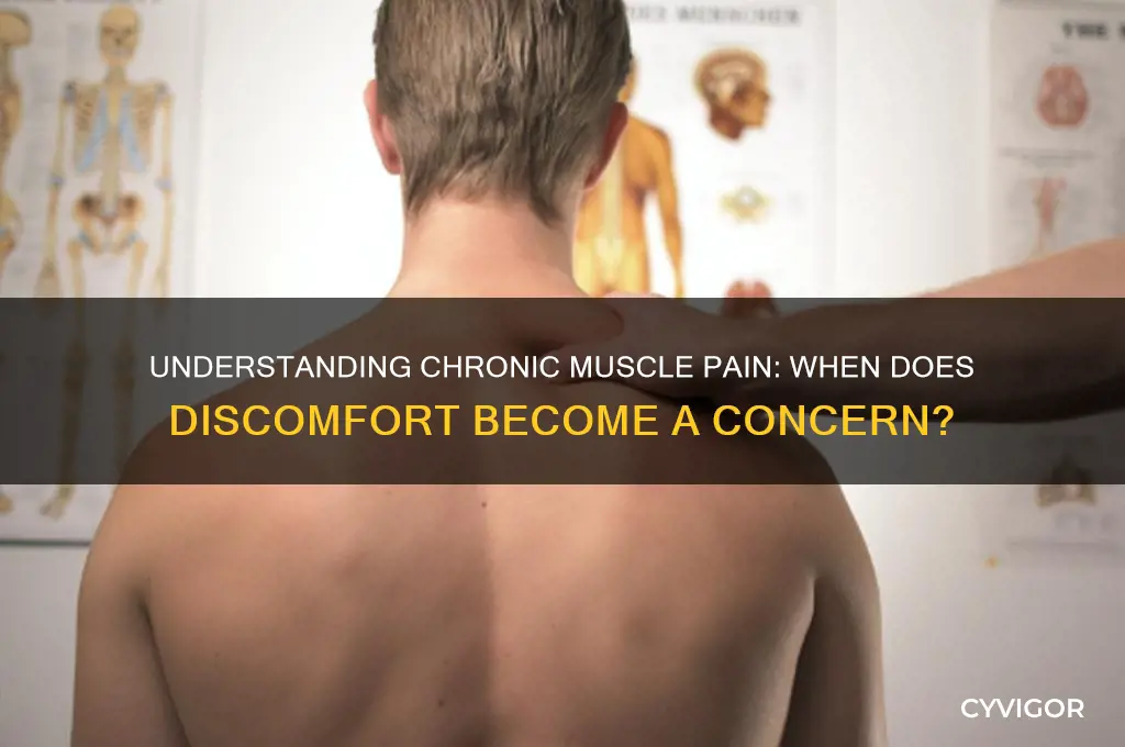 when is muscle pain considered chronic