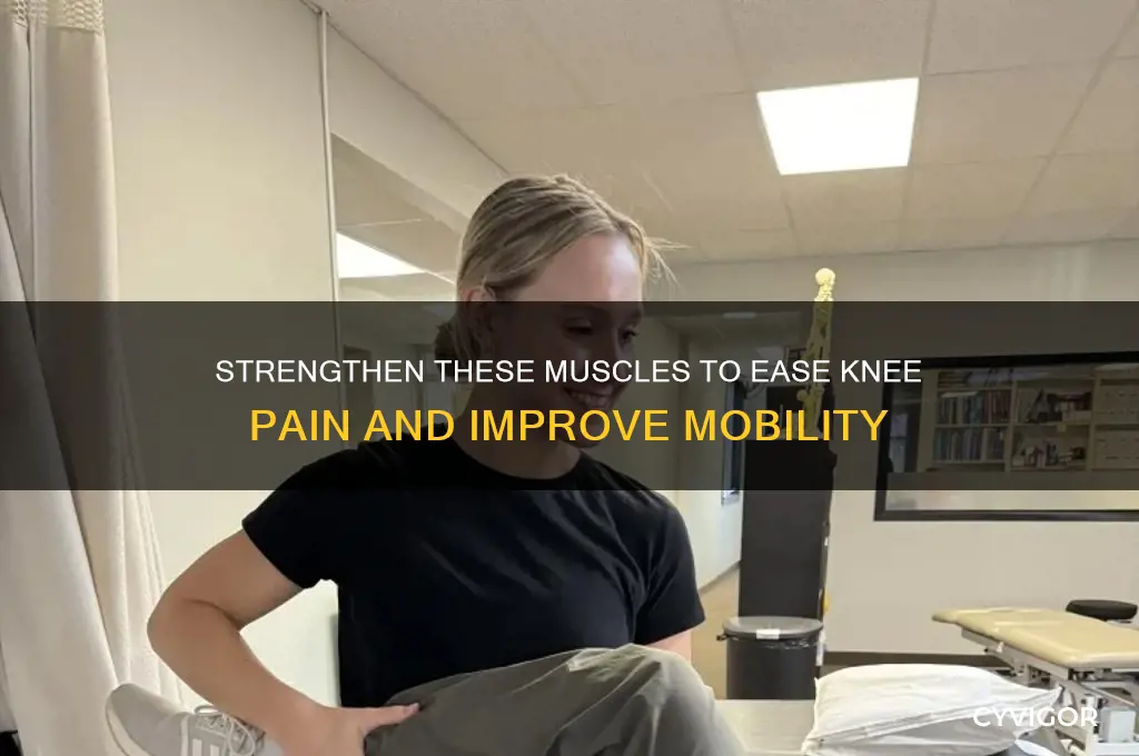 when knees bad muscles to work on