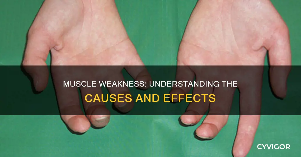 when muscles become weak