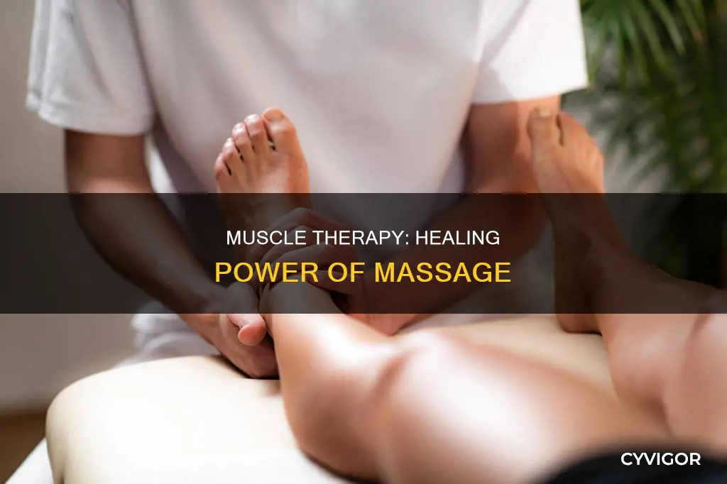 when muscles cry therapeutic massage