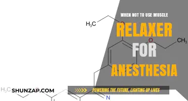 When Muscle Relaxers Are Not the Right Anesthesia Choice