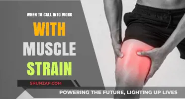 Muscle Strain at Work: When to Call in Sick