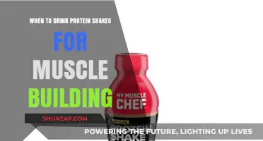Optimizing Muscle Growth: The Best Times to Drink Protein Shakes