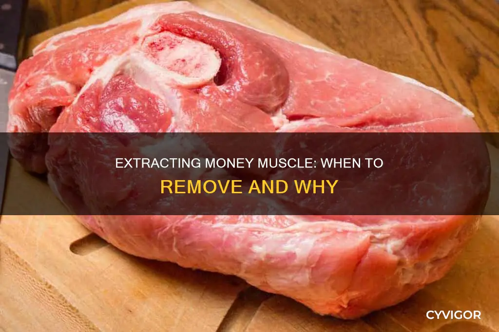 when to remove money muscle