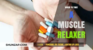 When to Take Muscle Relaxers: Timing and Best Practices for Relief