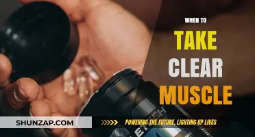 Clear Muscle: The Best Time to Take It