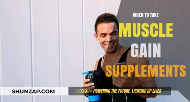 Optimal Timing for Muscle Gain Supplements: Maximize Your Workout Results