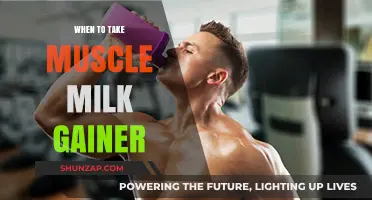 Best Times to Take Muscle Milk Gainer for Optimal Results