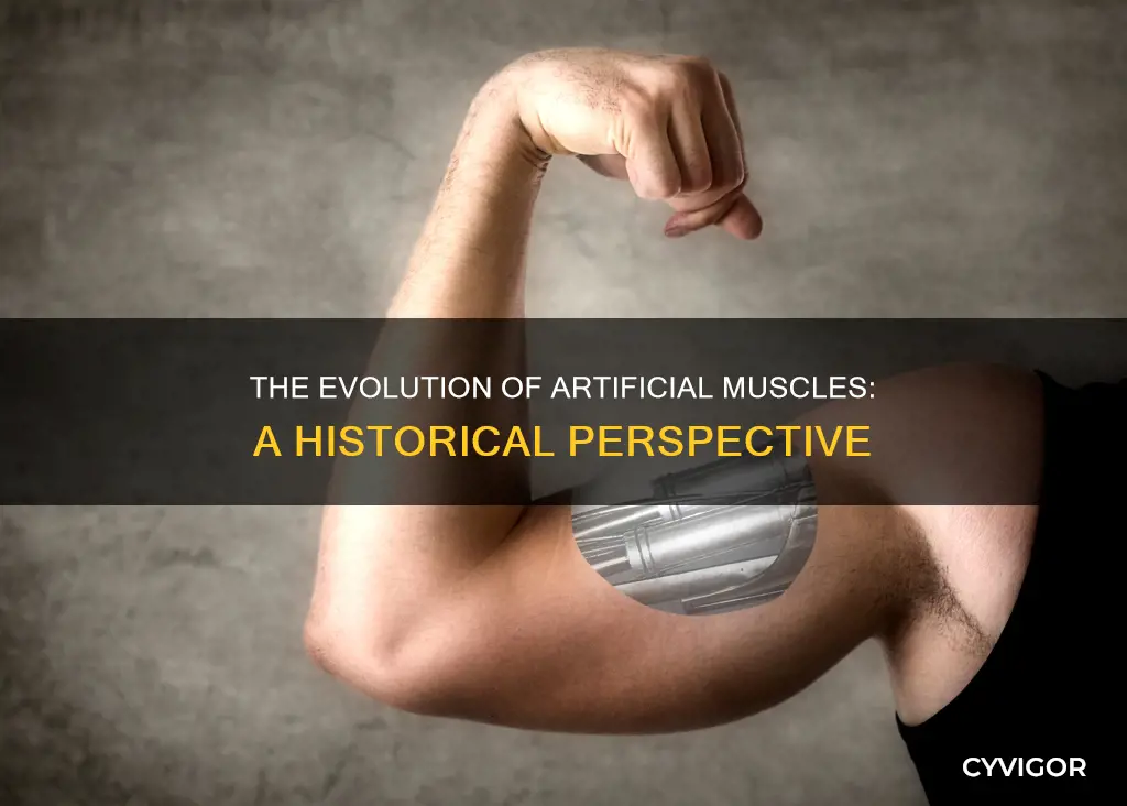 when were artificial muscles invented