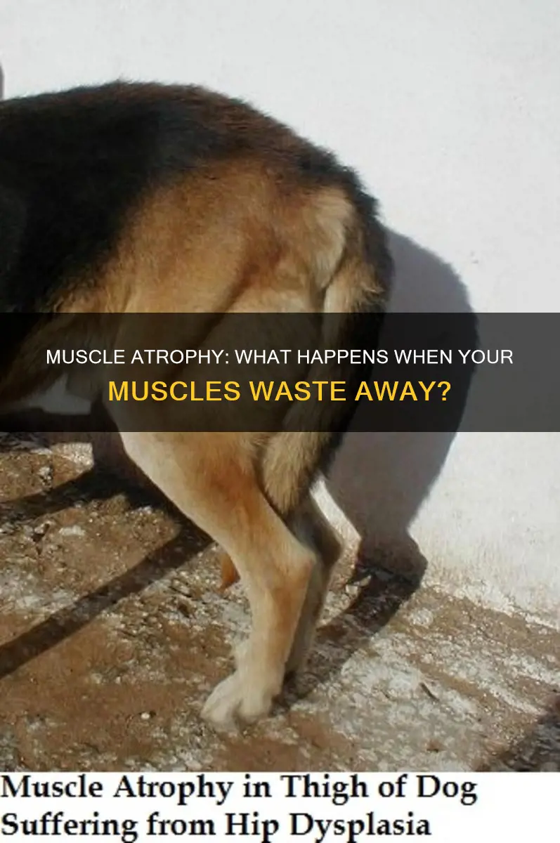 when your muscles atrophy they