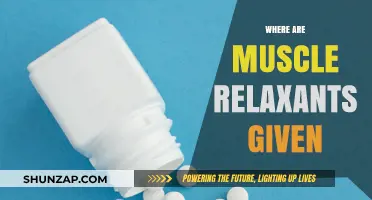 Where Are Muscle Relaxants Administered: A Comprehensive Guide to Locations