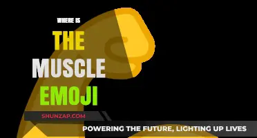 Where is the Muscle Emoji Hiding?