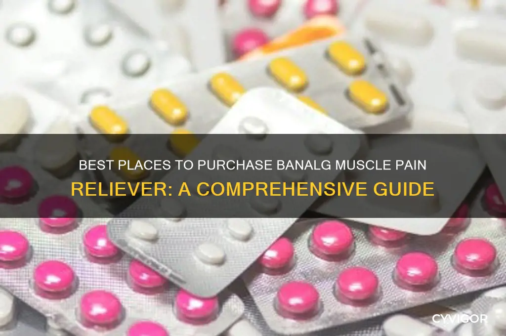 where to buy banalg muscle pain reliever