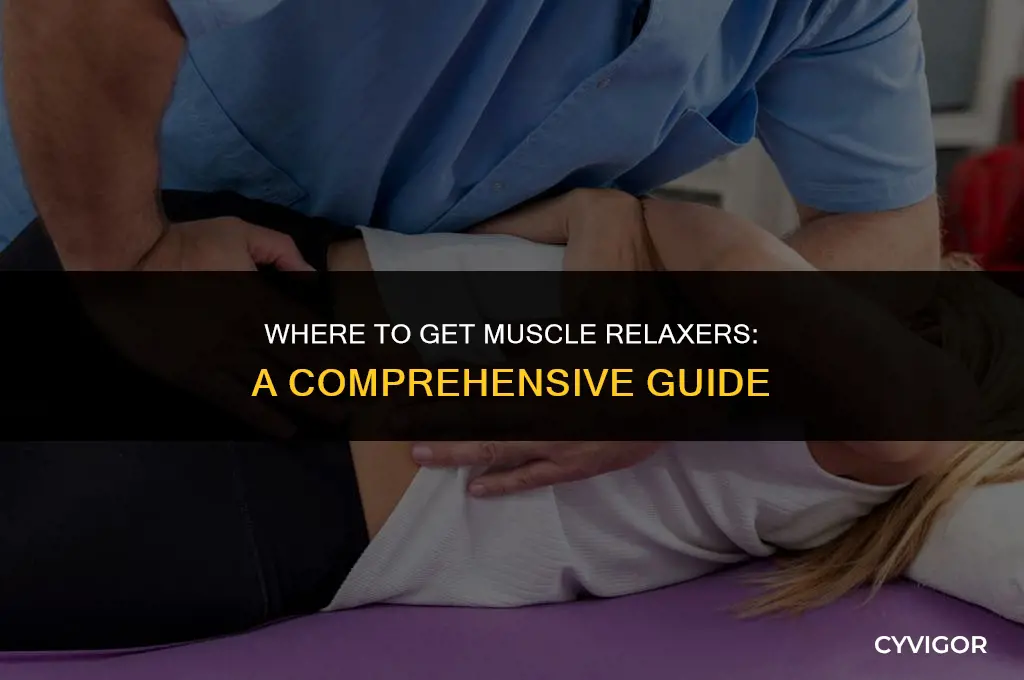 where to get muscle relaxers
