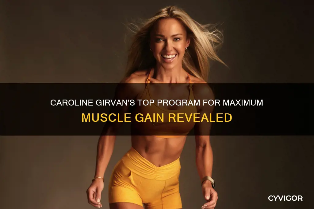 which caroline girvan program is best for muscle gain