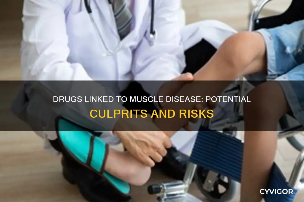 which drugs might cause muscle diese