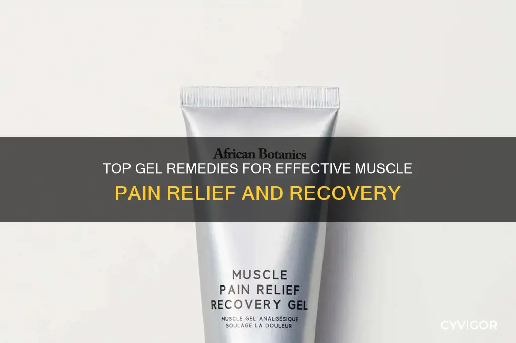 which gel is best for muscle pain