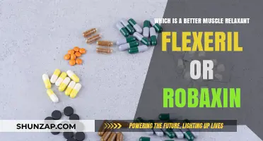 Flexeril vs. Robaxin: Which Muscle Relaxant Works Best for You?