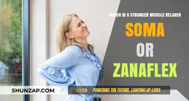 Soma vs. Zanaflex: Which Muscle Relaxer Offers Stronger Relief?