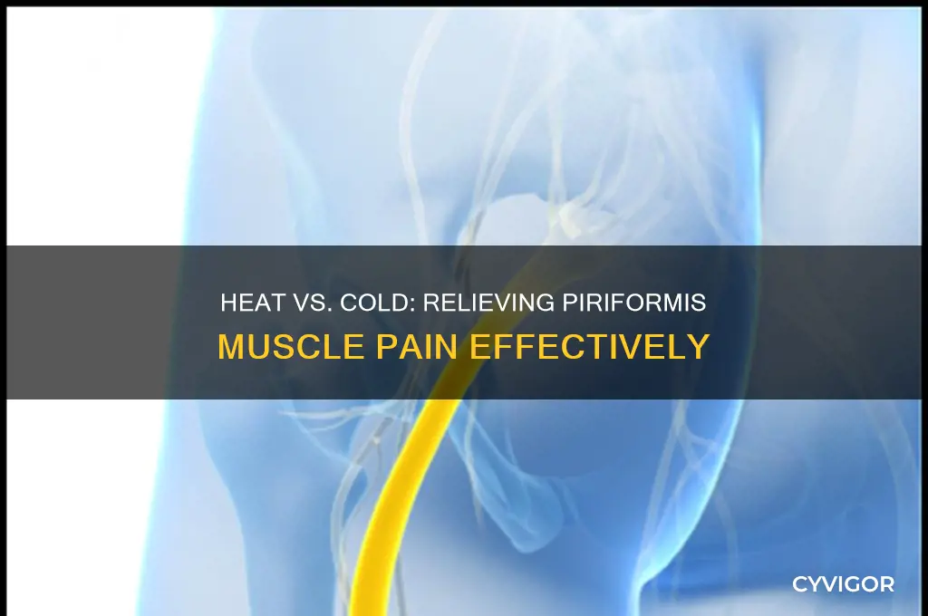 which is better for painful piriformis muscle heat or cold