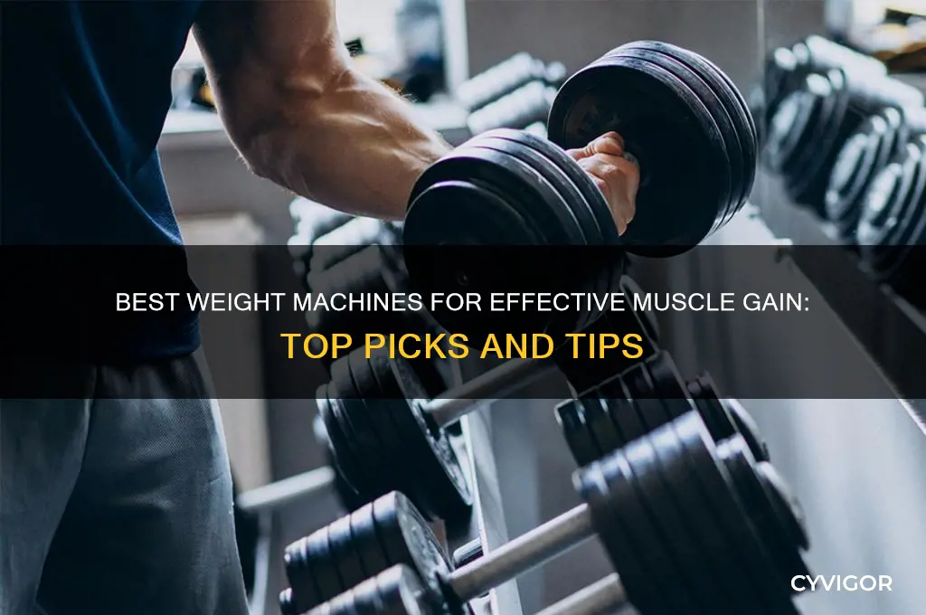 which kinds weight machine is best for muscle gain