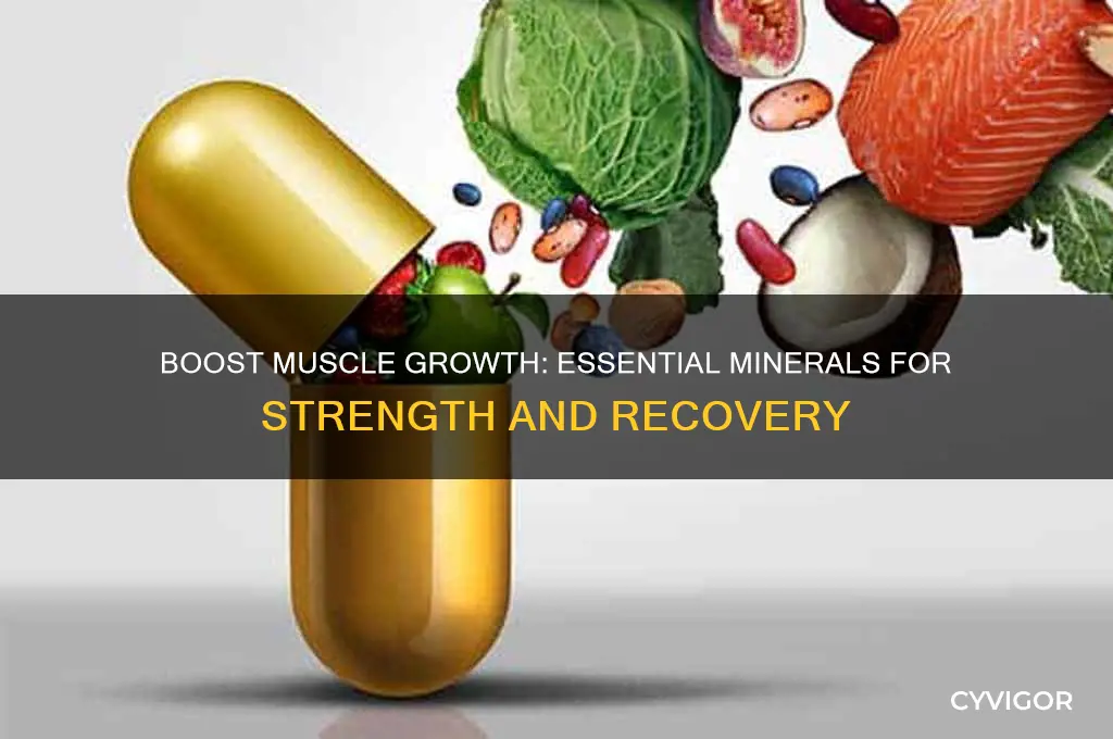 which mineral helps muscle gain