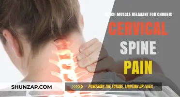 Effective Muscle Relaxants for Chronic Cervical Spine Pain Relief