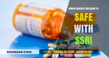 Safe Muscle Relaxants to Use While Taking SSRIs: Expert Recommendations