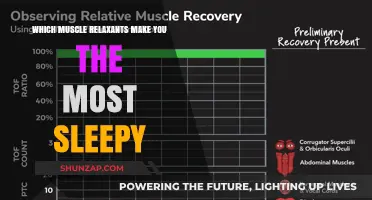 Muscle Relaxants and Sleepiness: Which Ones Cause the Most Drowsiness?