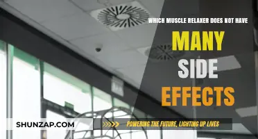 Discover the Muscle Relaxer with Minimal Side Effects: A Guide
