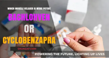Comparing Potency: Bachlofen vs. Cyclobenzaprine for Muscle Relaxation