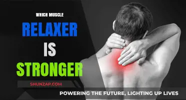 Comparing Muscle Relaxers: Which One Offers the Strongest Relief?