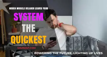 Fastest Exit: Muscle Relaxers That Clear Your System Quickly