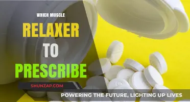 Choosing the Right Muscle Relaxer: A Comprehensive Prescription Guide
