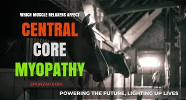 Muscle Relaxers and Central Core Myopathy: What You Need to Know