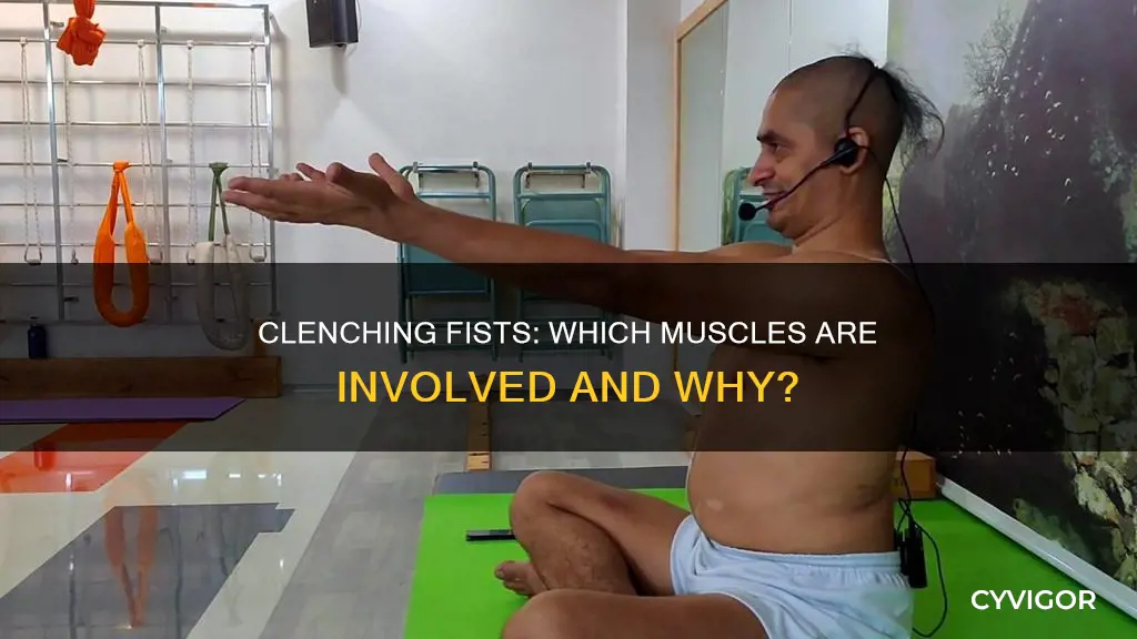 which muscles clench fists